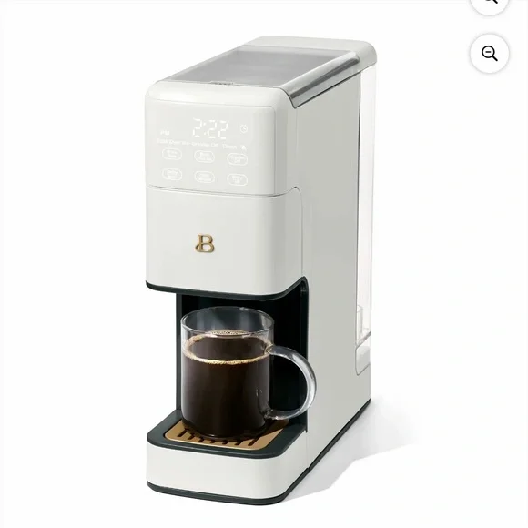 Beautiful White Single Serve Coffee Maker - Picture 5 of 5